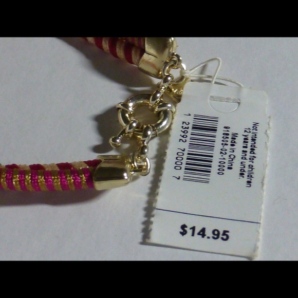 Gap bracelet BNWT imported from US pink&gold - Picture 4 of 8
